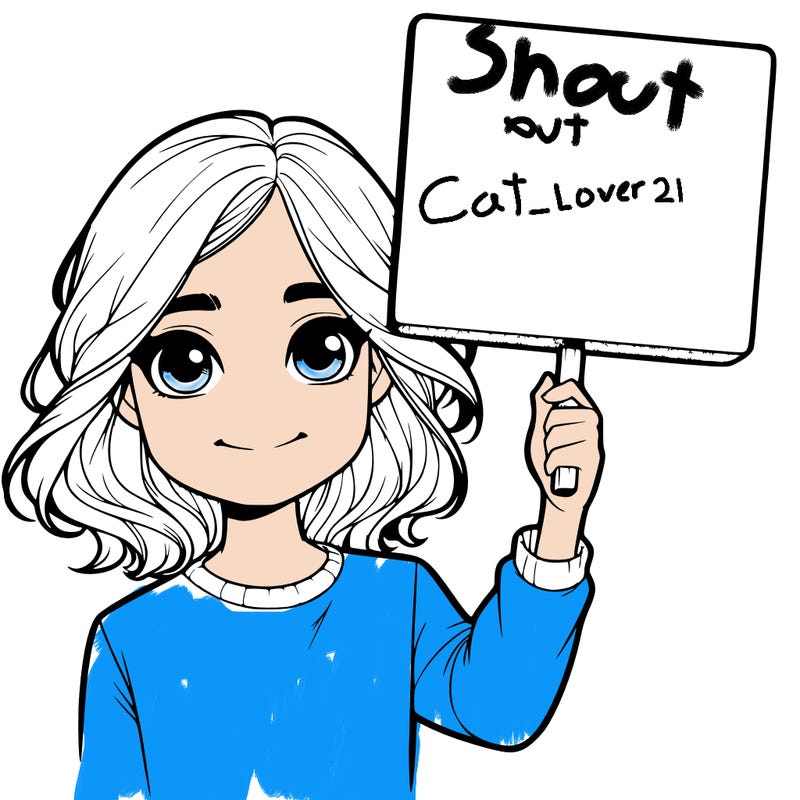 realistic girl holding up a sign