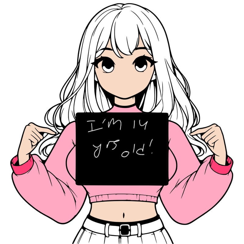 girl holding a blank sign in a long sleeve crop top