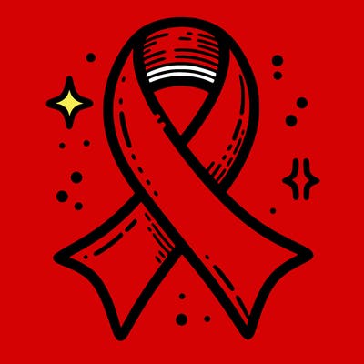 ribbon symbol of national breast cancer awareness month