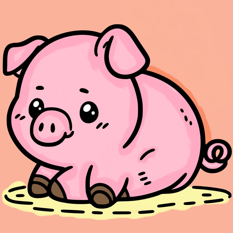 cute pig