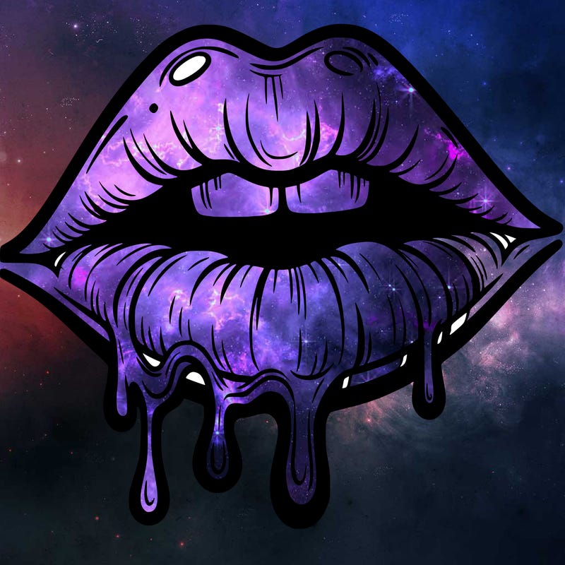 lips that look realistic and drip