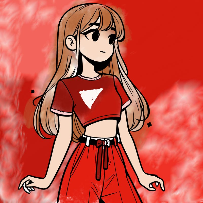 girl in a cute crop top