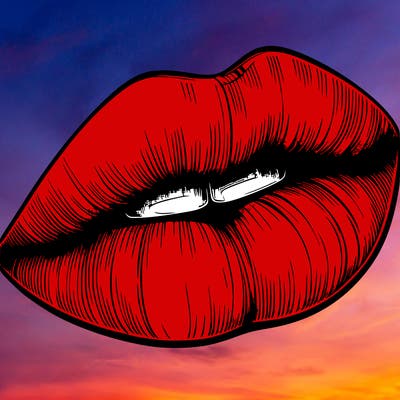 realistic lips