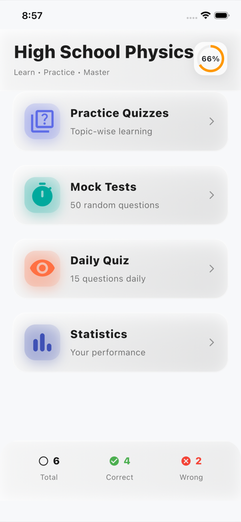 High School Physics Practice - Education App | MWM