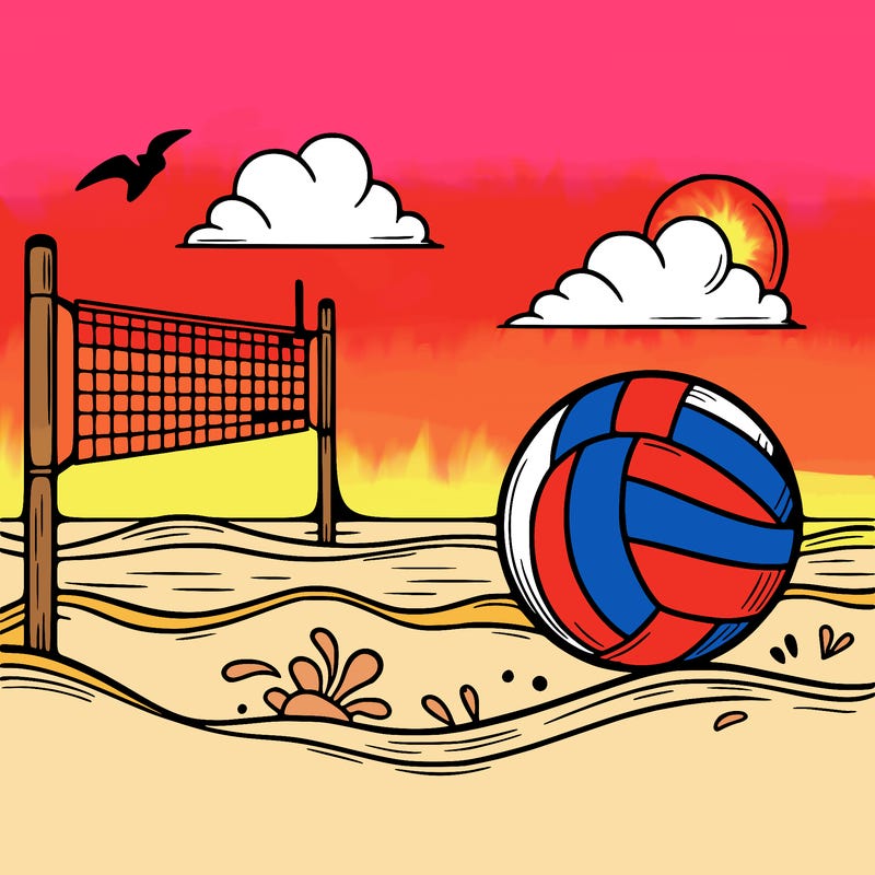 beach volleyball