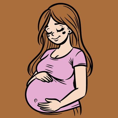pregnant woman