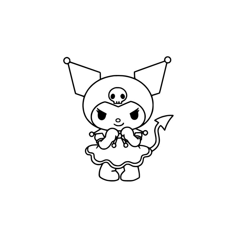kuromi from sanrio
