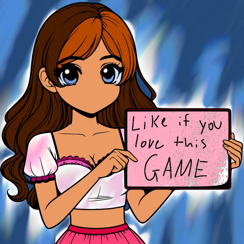 realistic pretty girl holding blank sign