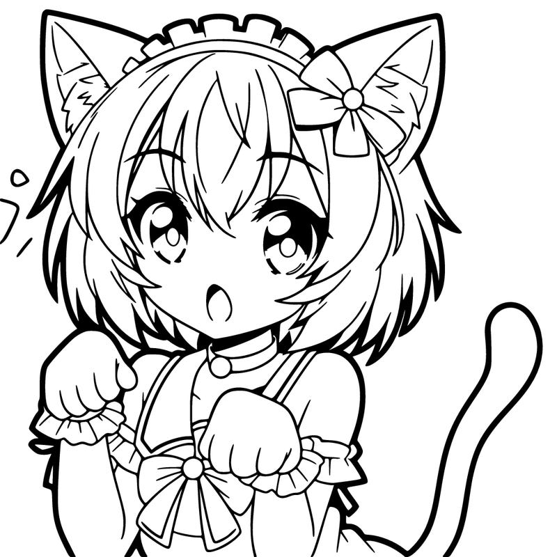 anime cat girl