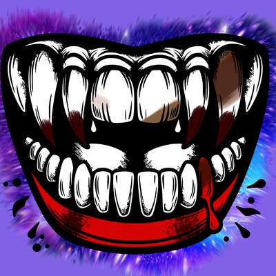 vampire teeth