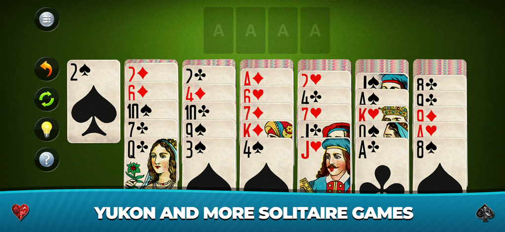 Grand Solitaire Collection - Juego de solitario Yukon en la aplicación móvil Gran Colección de Solitario