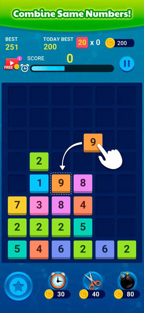 Merge Blocks: Puzzle Game Fun - Games App | MWM
