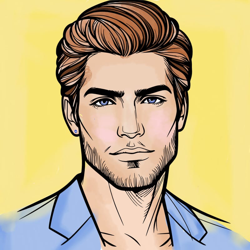 handsome man