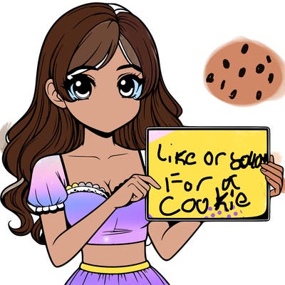 realistic pretty girl holding blank sign