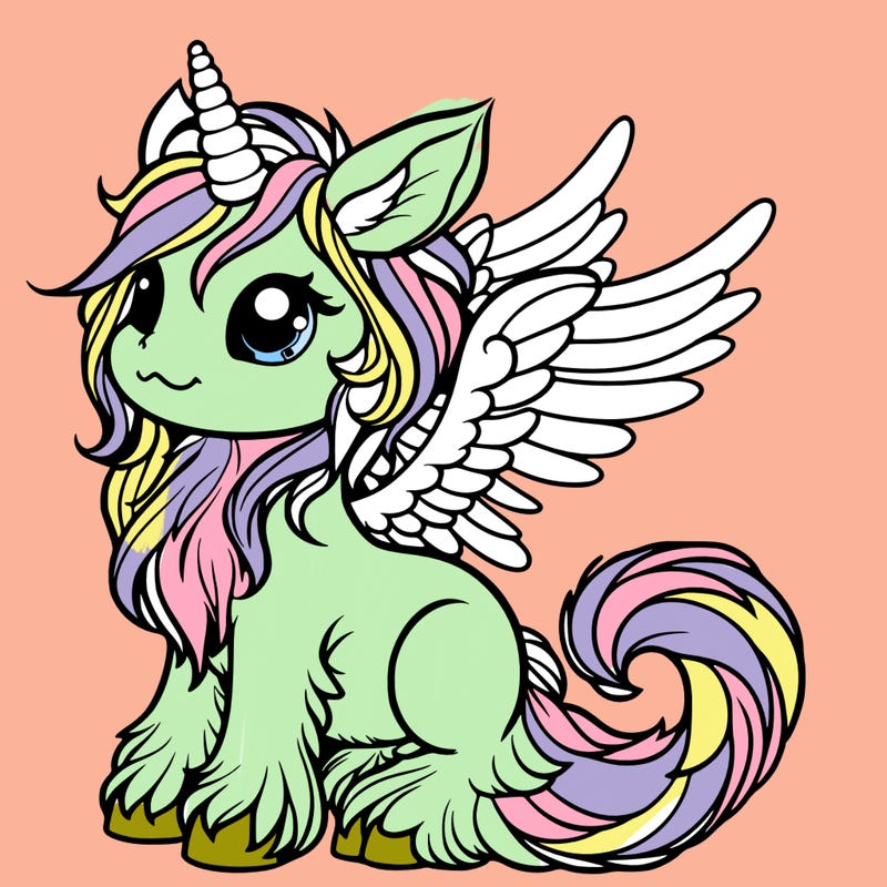 simple fantasy animal