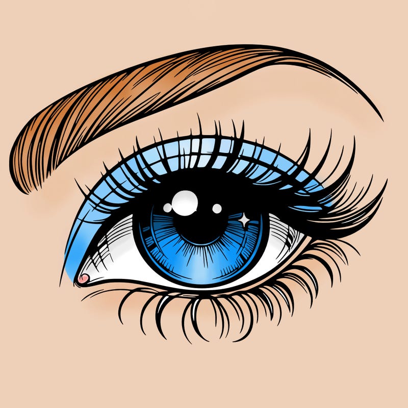 a beautiful eye