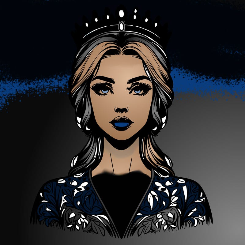 realistic beautiful queen