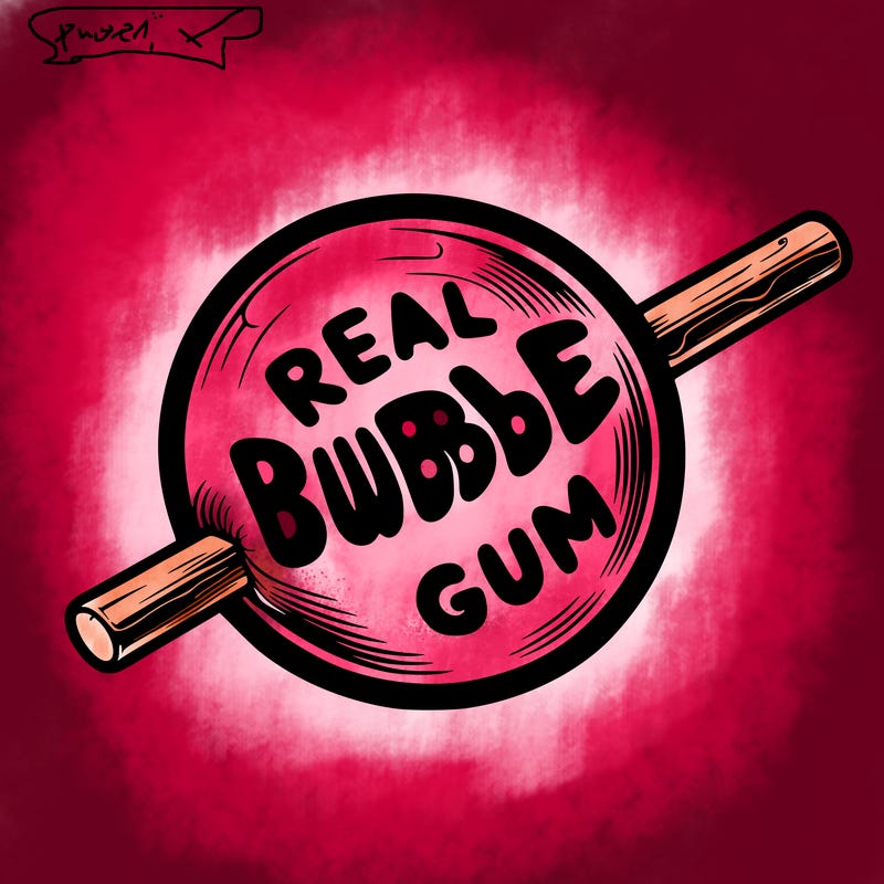 real bubble gum