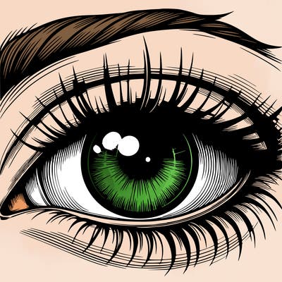 realistic eye