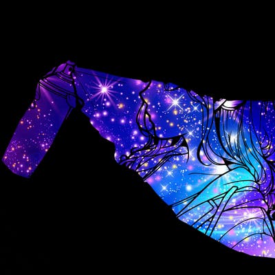 a realistic girl spray, painting