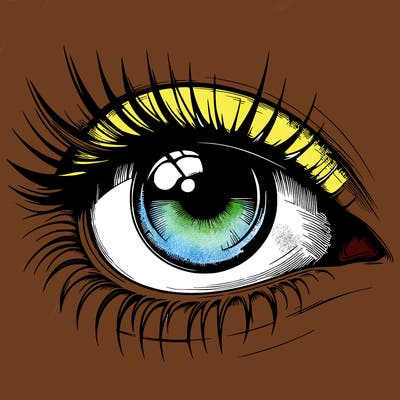 realistic eye