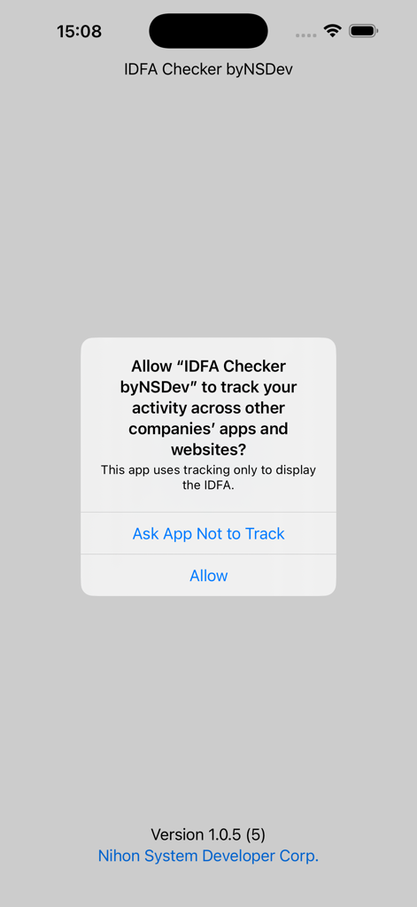 IDFA Checker byNSDev - Developer Tools App | MWM