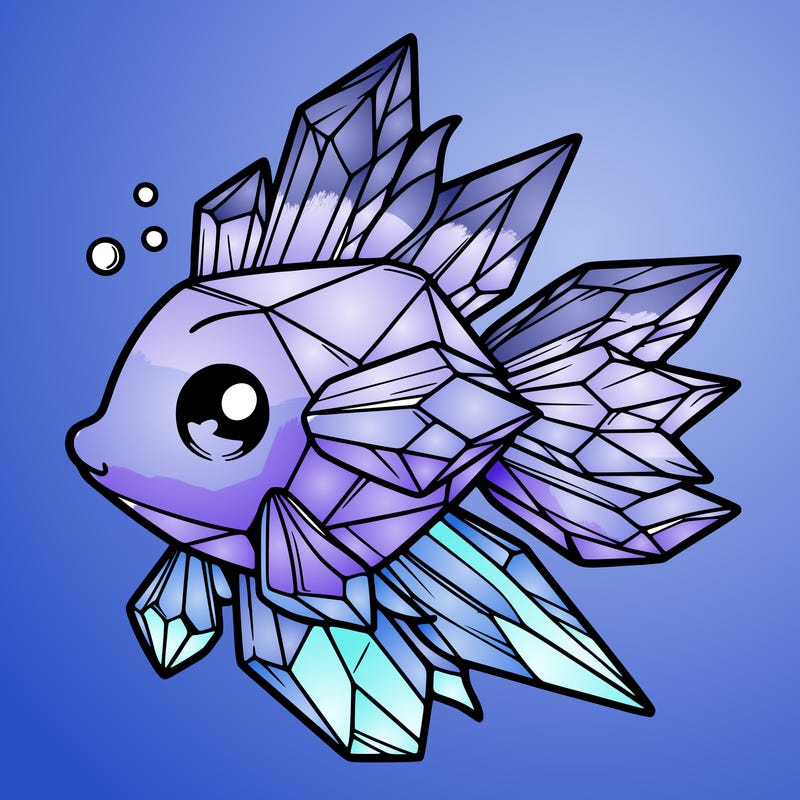 crystal fish