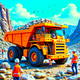 Heavy Excavator Dumper Truck