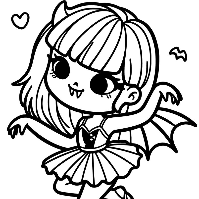 girl vampire ballerina crazy