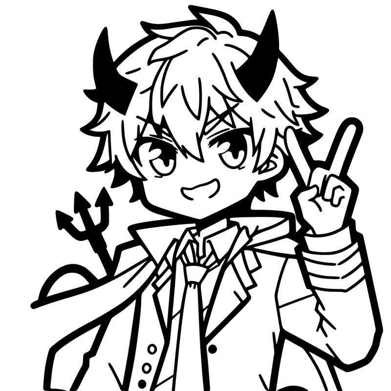 an anime devil
