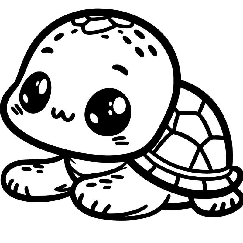 a cute baby turtle
