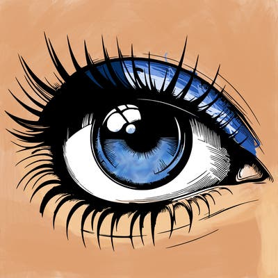 realistic eye