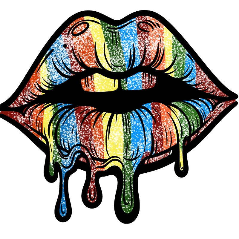 lips that look realistic and drip