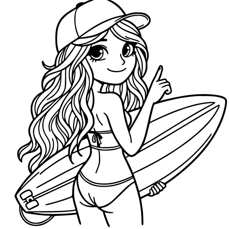 surfer girl