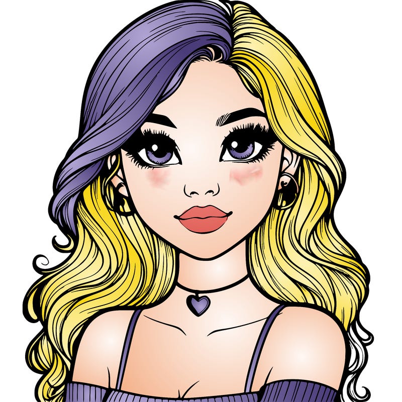 realistic pretty girl