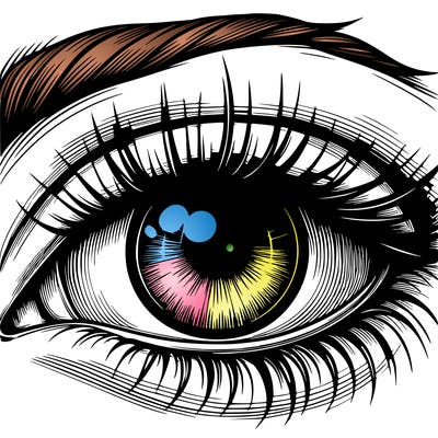 realistic eye