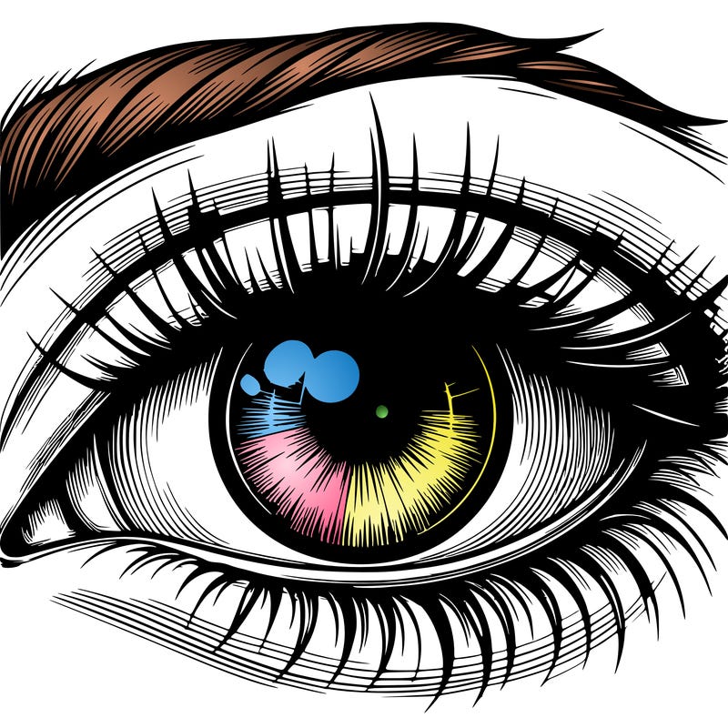 realistic eye