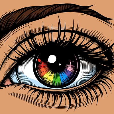 realistic eye