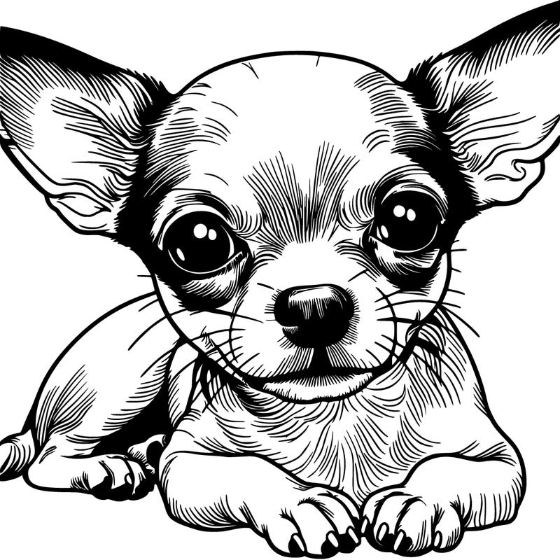 realistic chihuahua