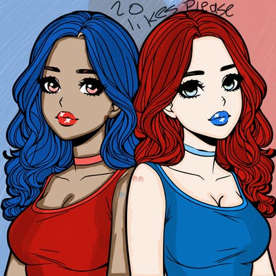 realistic twin sisters