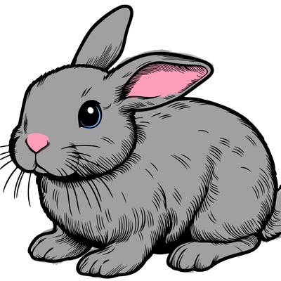 realistic bunny