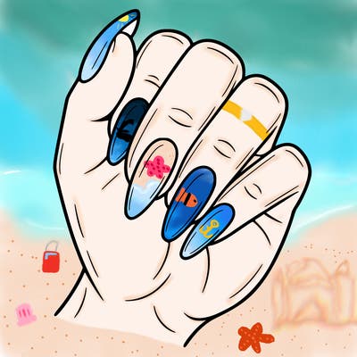 make your own nail design