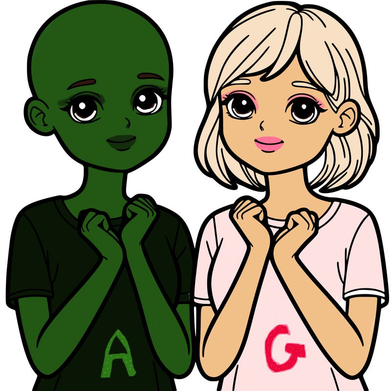 2 sisters one of them is bald