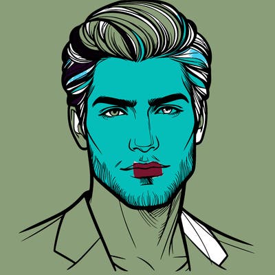 handsome man