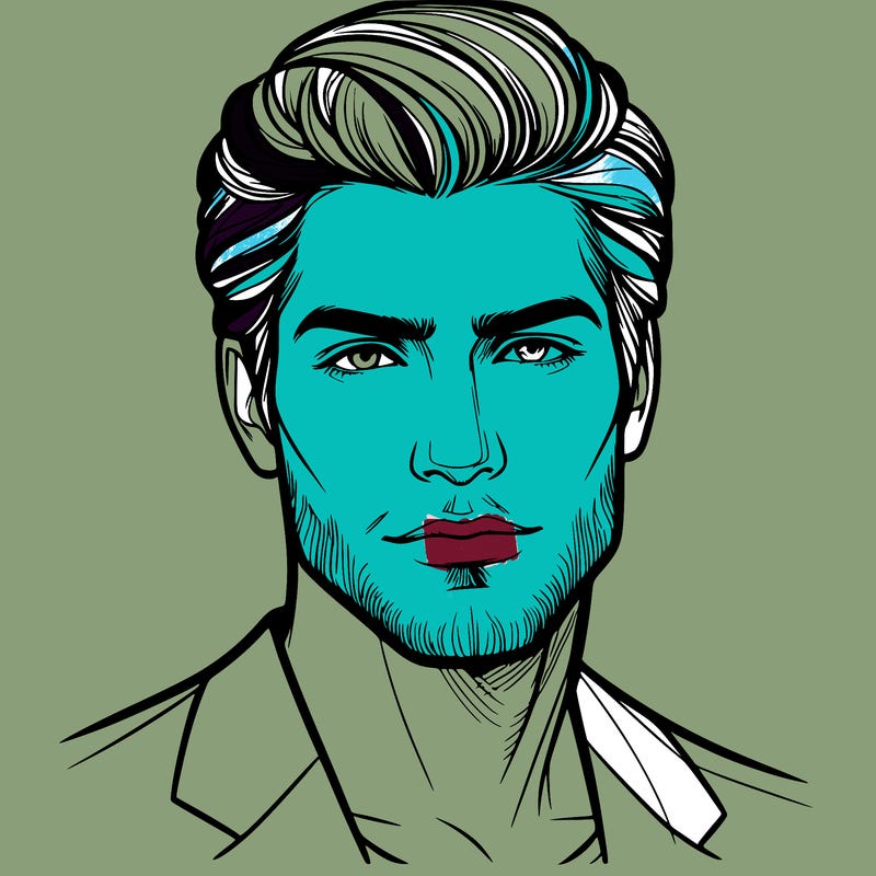 handsome man