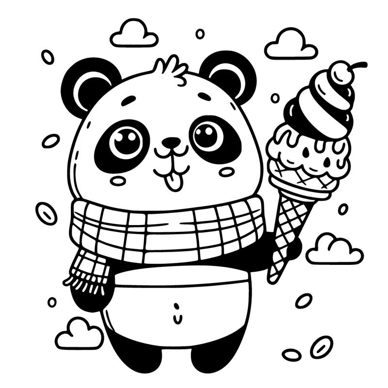 icecream panda