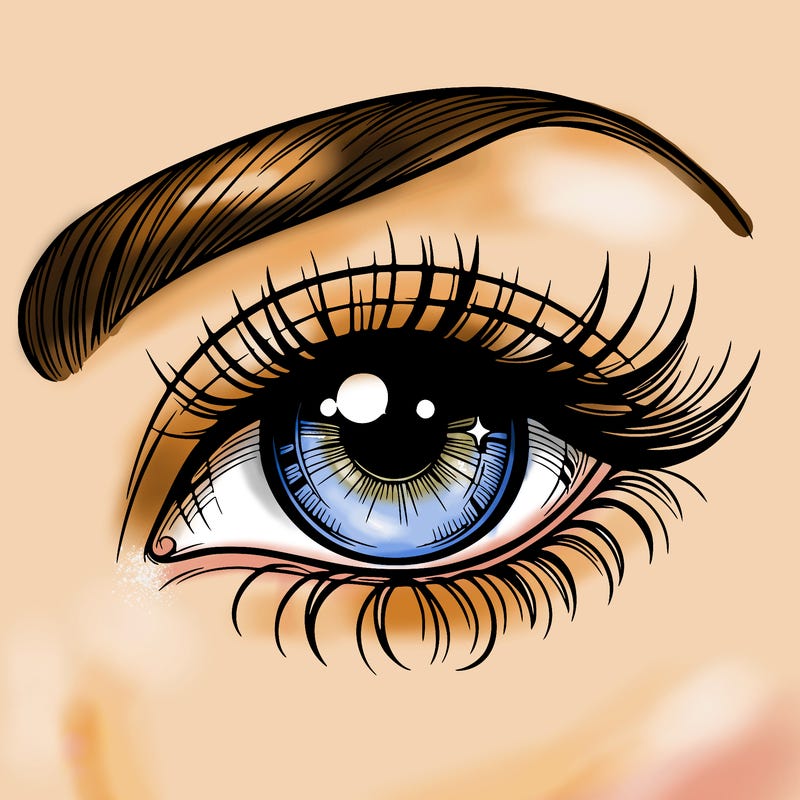 a beautiful eye