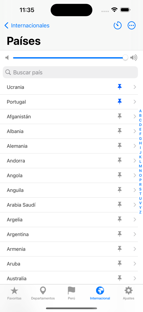 Radio Perú: Emisoras Peruanas - List of international radio stations by country in the Radio Peru mobile app