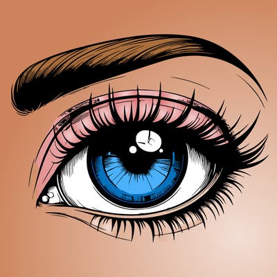 realistic eye