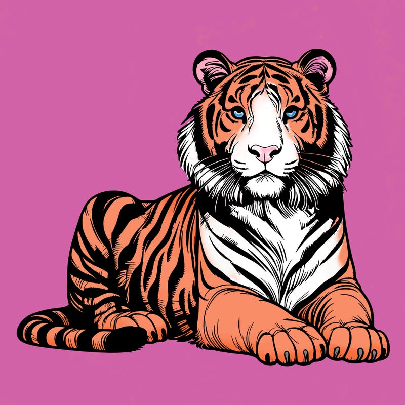 realistic tiger